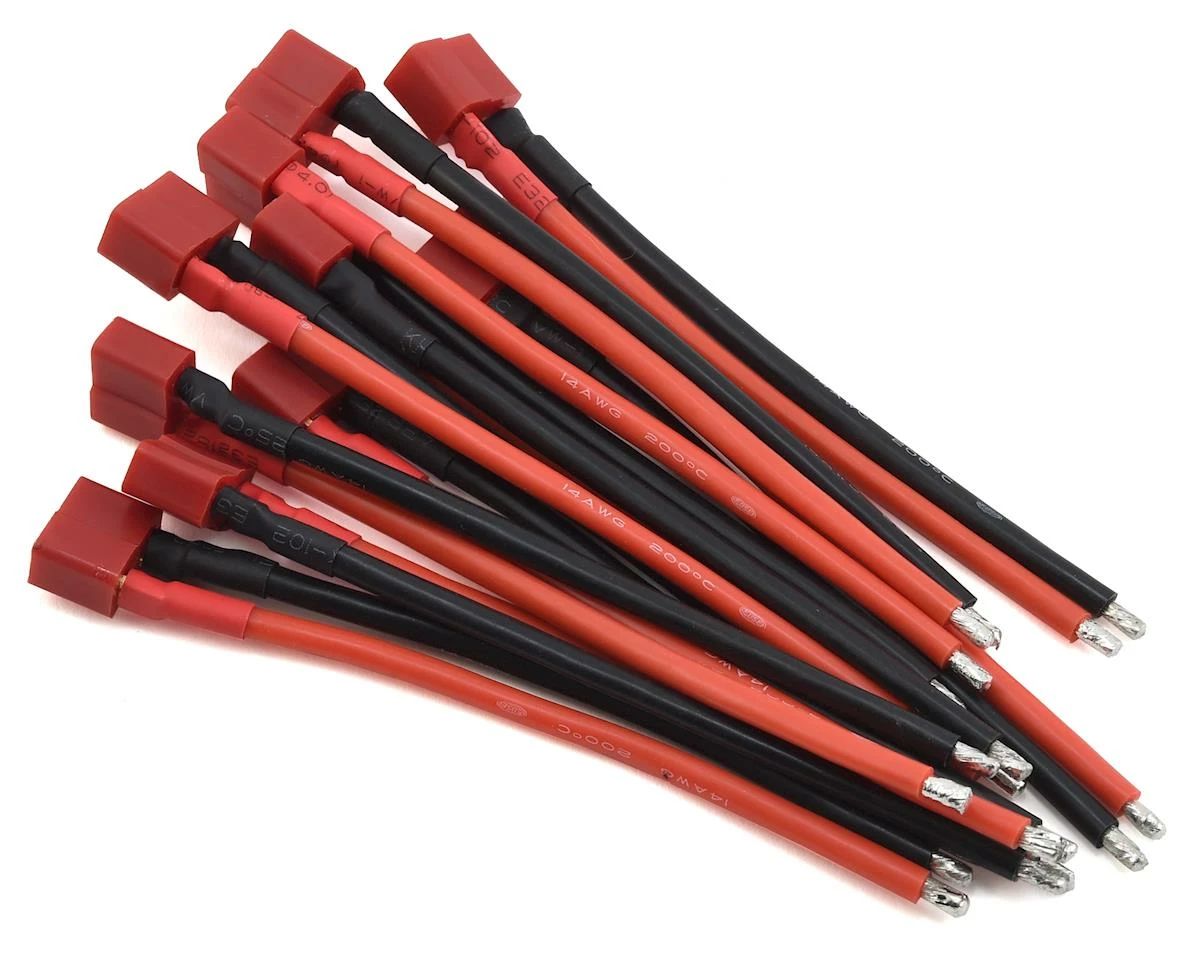 Wholesale โค๏ธ ProTek RC Bulk Pack T-Style Female Pigtail (10) (14awg) ๐ฅฐ