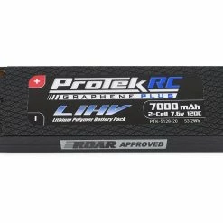 Discount 👍 ProTek RC 2S 120C Low IR Si-Graphene + HV LCG LiPo Battery (7.6V/7000mAh) w/5mm Connectors 😀