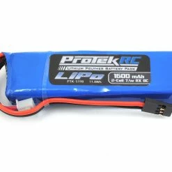 Buy 🤩 ProTek RC Lightweight LiPo Receiver Battery Pack (Mugen/AE/XRAY/8ight-X) (7.4V/1600mAh) (w/Balance Plug) 🌟