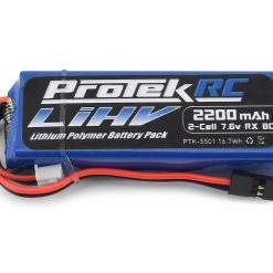 Outlet 👏 ProTek RC HV LiPo Receiver Battery Pack (Mugen/AE/8ight-X) (7.6V/2200mAh) (w/Balance Plug) 🔥