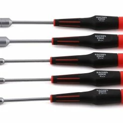 Deals 🔥 Racers Edge Metric Nut Driver Set w/Pouch (5) 🔔