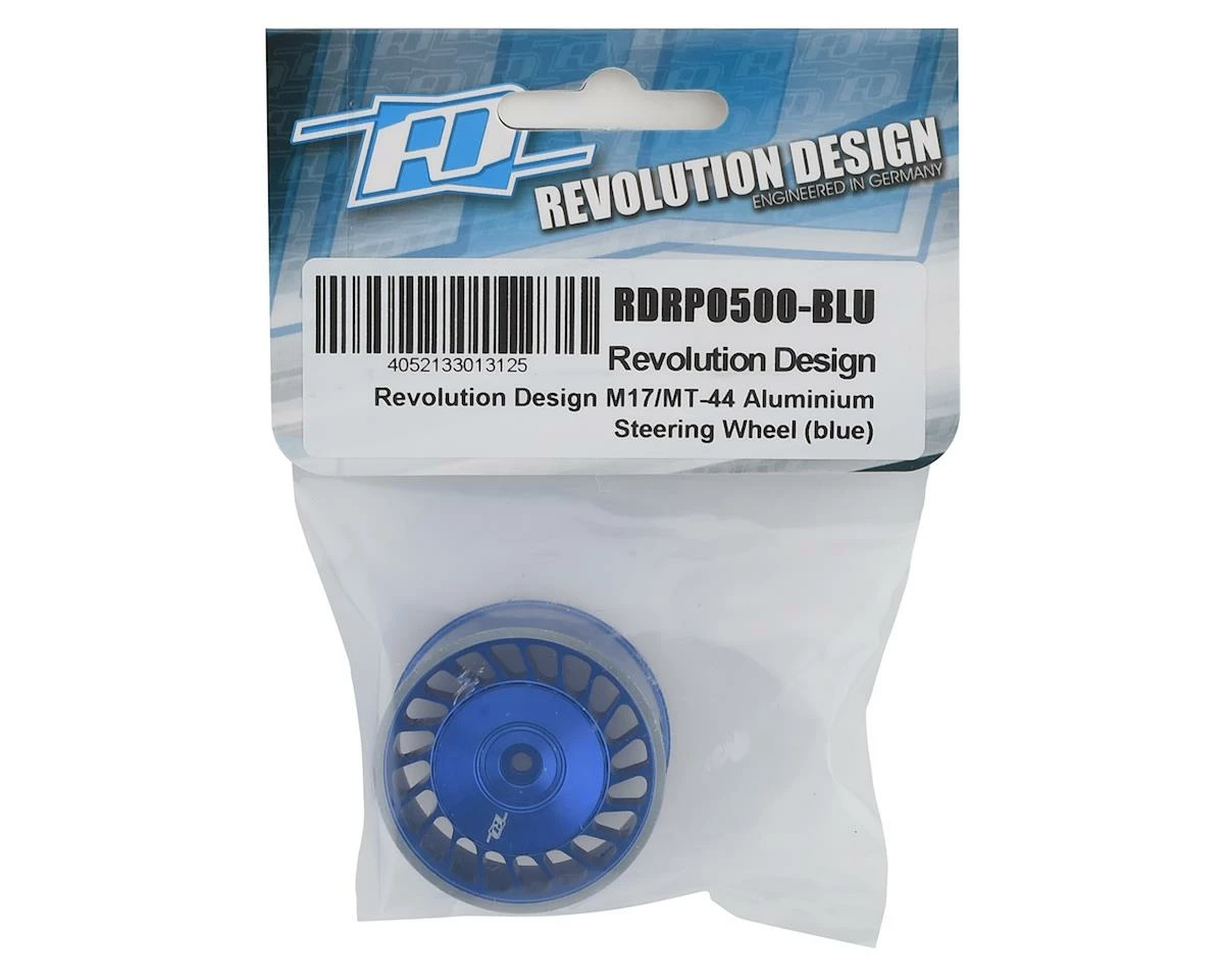Wholesale 🔔 Revolution Design Sanwa M17/MT-44 Aluminum Steering Wheel (Blue) 🌟 - Image 2