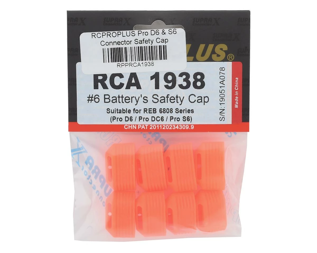 Deals 😍 RCPROPLUS Pro D6 & S6 Connector Safety Cap (8) 🤩 - Image 2