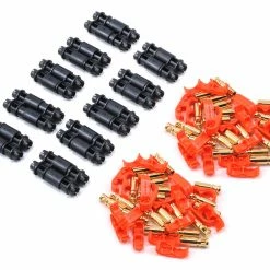 Outlet 👏 RCPROPLUS D4 Supra X Battery Connector Set (10 Sets) (12~14AWG) 🧨