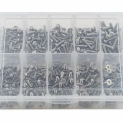 Top 10 ⭐ Samix Stainless Steel M3 Screw Set w/Storage Box (350) (Flat Head/Button Head) 😀