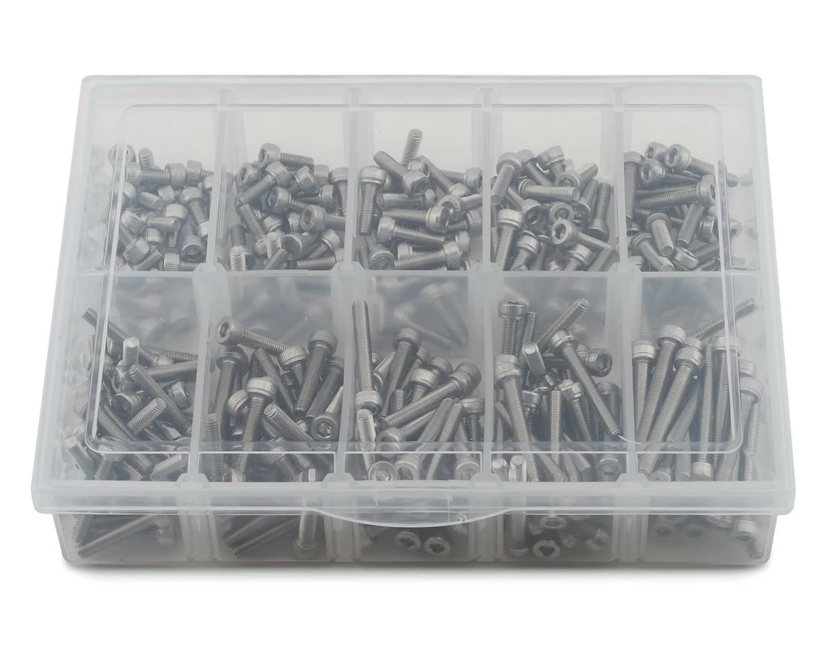 Cheap โจ Samix Stainless Steel M3 Screw Set w/Plastic Box (300) (Cap Head) ๐