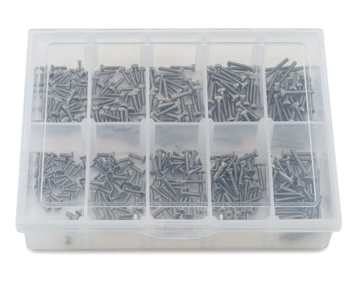 Deals โ๏ธ Samix Stainless Steel M2 Screw Set w/Plastic Box (350) ๐