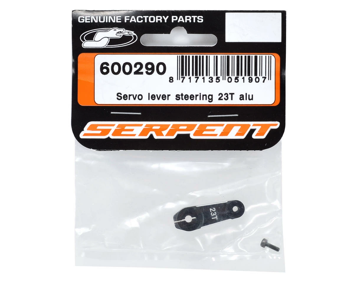 Budget 😀 Serpent Aluminum Steering Servo Arm (23T-JR/Airtronics/KO) 🥰 - Image 2