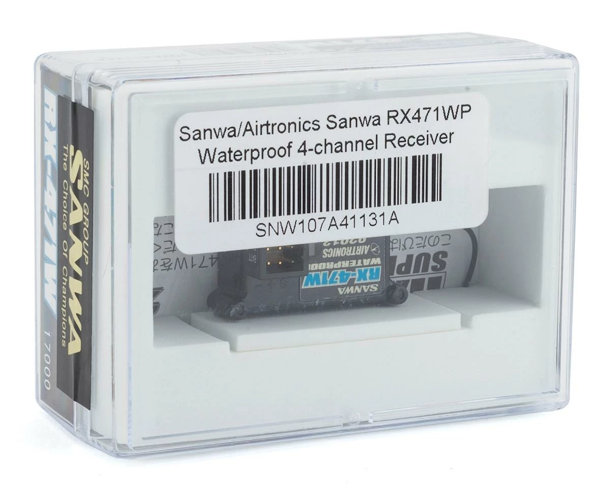 Top 10 ๐ Sanwa/Airtronics RX-471W 2.4Ghz FHSS-4 Waterproof 4-Channel Receiver (M12/MT4) ๐ - Image 2