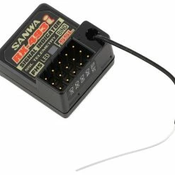 Promo 😍 Sanwa/Airtronics RX-493i M17/MT-5 2.4GHz 4-Channel FHSS-5 Telemetry Receiver ⌛
