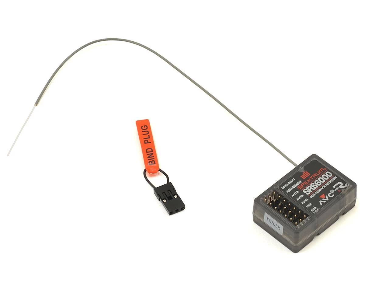 Flash Sale 😍 Spektrum RC SRS6000 DSMR 6-Channel 2.4GHz Surface Receiver w/AVC 🤩