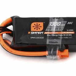 Brand new ⌛ Spektrum RC 3S Smart LiPo Battery Pack w/IC3 Connector (11.1V/1300mAh) 😉