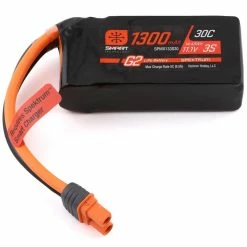 Flash Sale 👍 Spektrum RC 3S Smart G2 LiPo 30C Battery Pack w/IC3 Connector (11.1V/1300mAh) ✨