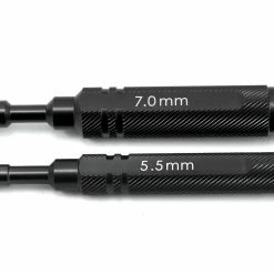 Wholesale 💯 ST Racing Concepts Aluminum 1-Piece Metric Nut Driver Set (5.5mm/7.0mm) (Black) 👍