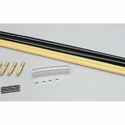 Brand new 🌟 Sullivan Pushrods 4-40 Black/Gold Clevis,60" 🎁