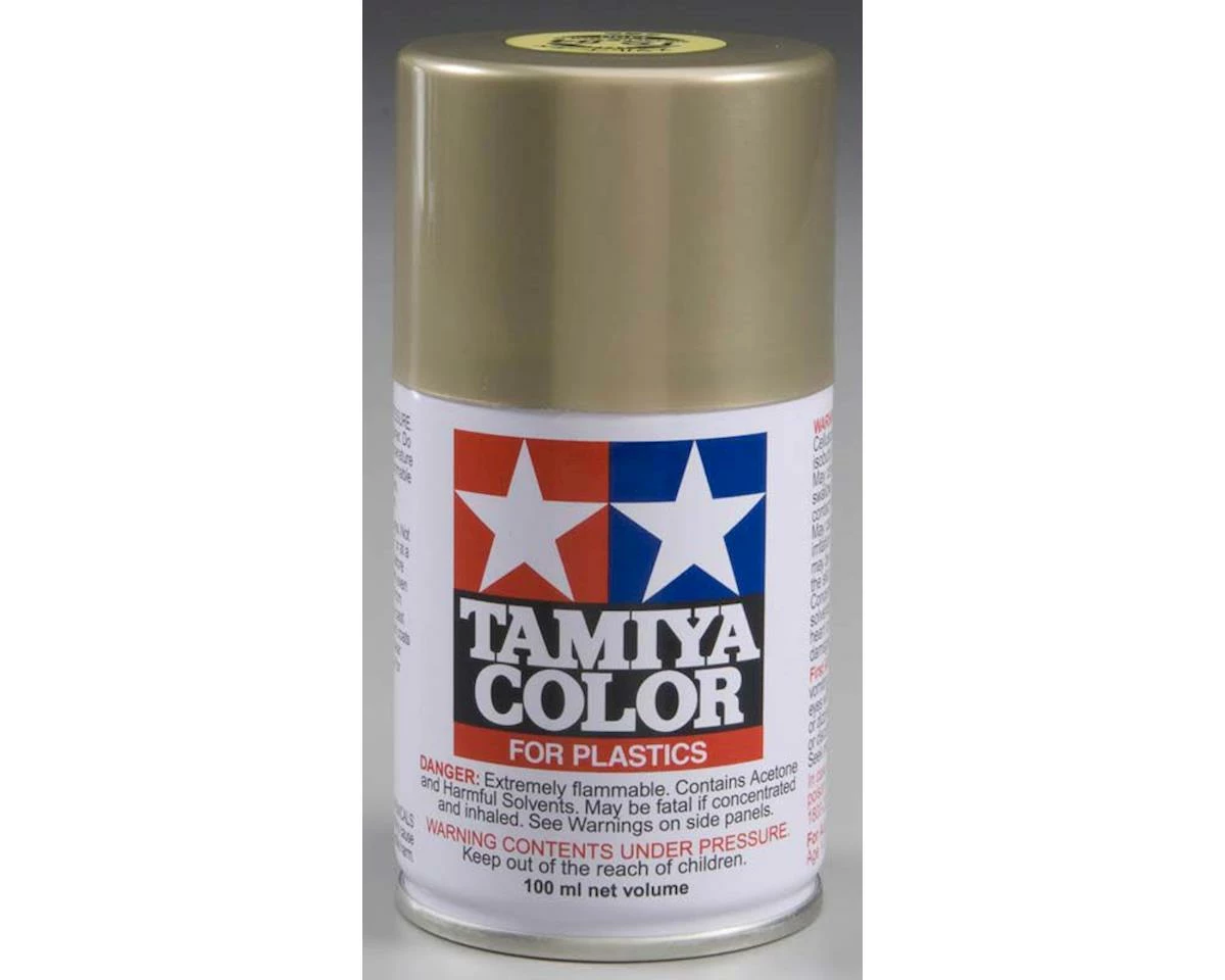Brand new 🔥 Tamiya TS-84 Metallic Gold Lacquer Spray Paint (100ml) 🎉