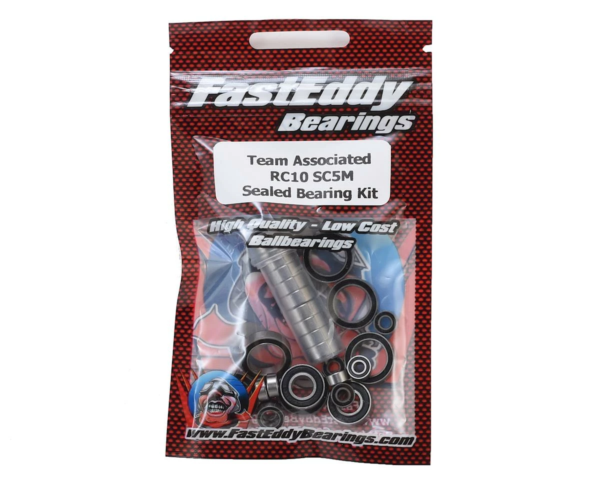 Discount 😀 FastEddy Associated RC10 SC5M Sealed Bearing Kit 👏
