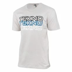 Flash Sale ❤️ Tekno RC Stacked Logo T-Shirt (Light Grey) (M) 👏
