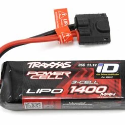 Best Sale 🌟 Traxxas 3S "Power Cell" 25C LiPo Battery w/iD Traxxas Connector (11.1V/1400mAh) 🤩