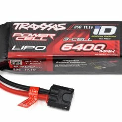 Cheap 🥰 Traxxas 3S "Power Cell" 25C LiPo Battery w/iD Traxxas Connector (11.1V/6400mAh) 🎉