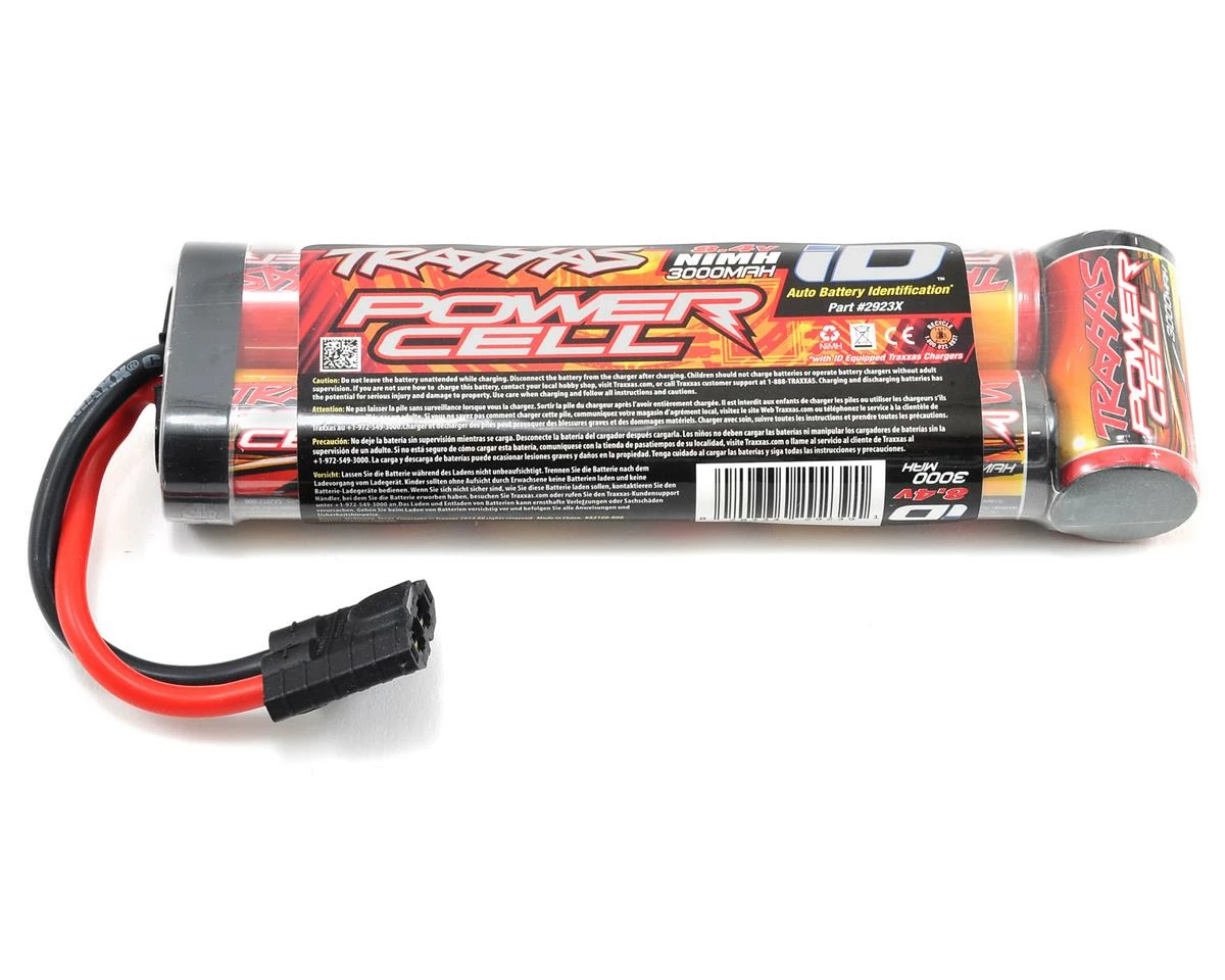 Buy 👏 Traxxas 7-Cell NiMH Battery/Charger Completer Pack w/One Power Cell 3000mAh 8.4V Flat Battery ❤️ - Image 2