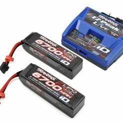Budget ⭐ Traxxas EZ-Peak Live 4S "Completer Pack" Multi-Chemistry Battery Charger w/Two Power Cell 4S Batteries (6700mAh) 😉