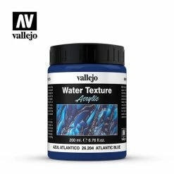 Flash Sale 🥰 Vallejo Paints Atlantic Blue Water 200Ml 🌟