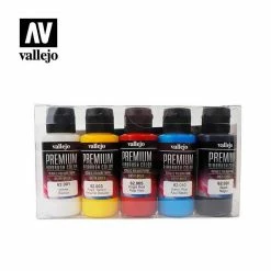 Outlet ✨ Vallejo Paints Rc Color Premium Basic Set (5) 60Ml 😍