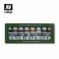 Cheapest ⌛ Vallejo Paints Metallic Colors (8) 17Ml 👏