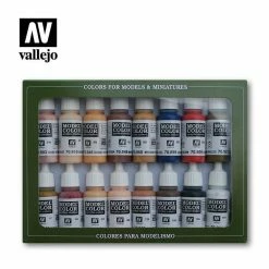 Discount 🔔 Vallejo Paints Face/Skin Colors Paint Set 17Ml 🧨