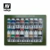 Brand new ⌛ Vallejo Paints Medieval Colors Paint Set 17Ml 👏