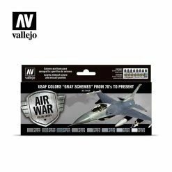 Buy ⌛ Vallejo Paints Usaf Colors Gray 70S To Now Set 17Ml 🧨