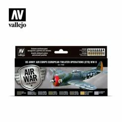 Outlet 💯 Vallejo Paints Us Army Air Corps (Eto) Wwii 😍