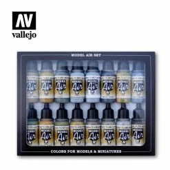 Budget 😍 Vallejo Paints Wwii Usaaf A/C Model Air 17Ml ✔️