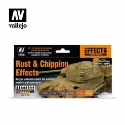 Best reviews of 🌟 Vallejo Paints Rust + Chipping Model Air 17Mil ⌛