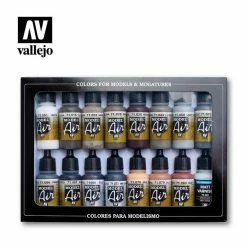 Budget ❤️ Vallejo Paints Weathering Set Model Air 17Mil ✔️