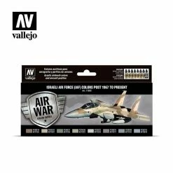 Wholesale 🥰 Vallejo Paints Israeliaf Iaf Post67 To Present Set 🎉