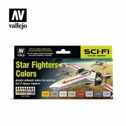 Budget ๐ Vallejo Paints Ma Star Fighter Colors Paint 11/18 ๐ฏ