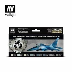 Brand new ⭐ Vallejo Paints 17Mlbtlusafcolorspostwwii Topresntaggre 🛒