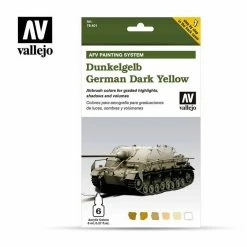 Cheapest ⌛ Vallejo Paints Afv Dunkelgelb Modulation Set 8Ml 😉