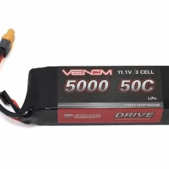 Coupon 🔔 Venom Power 3S 50C LiPo Battery w/UNI 2.0 Connector (11.1V/5000mAh) 🔥