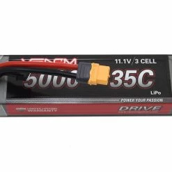 Flash Sale 🧨 Venom Power 3S 35C Hard Case Flat Pack LiPo Battery w/UNI 2.0 Connector (11.1V/5000mAh) 🔥