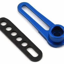 Cheapest 🔥 WRAP-UP NEXT Aluminum Long Adjustable Servo Horn (Blue) (23T-Sanwa/KO) 🎁