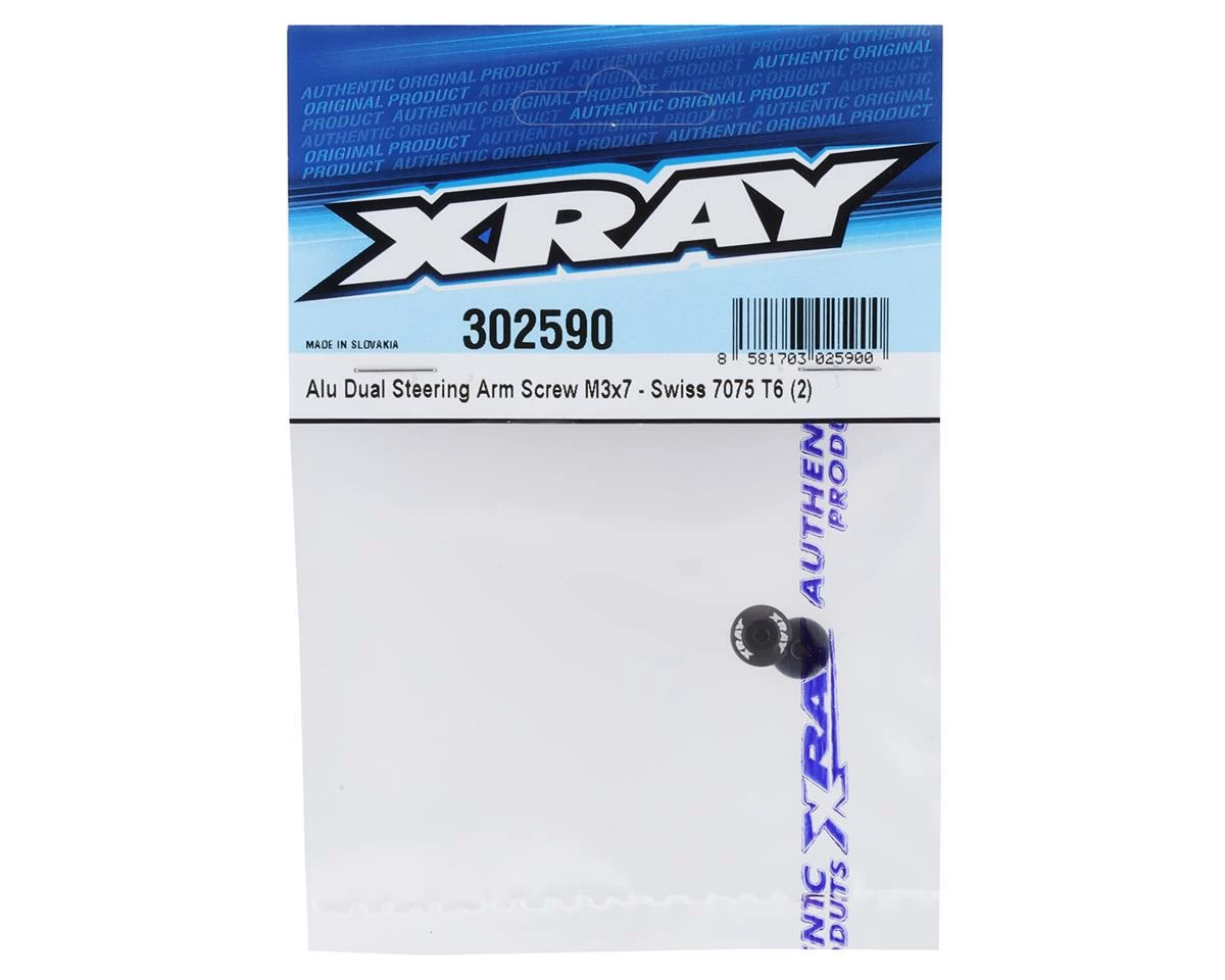 Wholesale โค๏ธ XRAY 3x7mm Aluminum Dual Servo Saver Screw (2) ๐ - Image 2