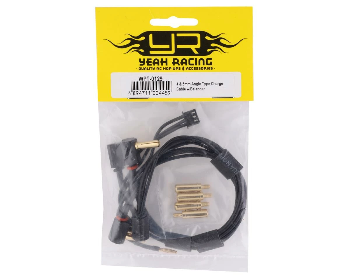 Cheapest ๐ Yeah Racing 2S LiPo Charge Lead (4mm & 5mm to 4mm Bullet Connectors) ๐ฅฐ - Image 2