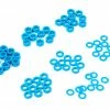 Cheapest 💯 Yeah Racing 3x0.25/0.5/1.5/2/2.5/3mm Flat Washer Set (Blue) (70) ✔️