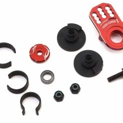 Cheapest 👍 Yeah Racing Aluminum Servo Saver (Red) 🥰