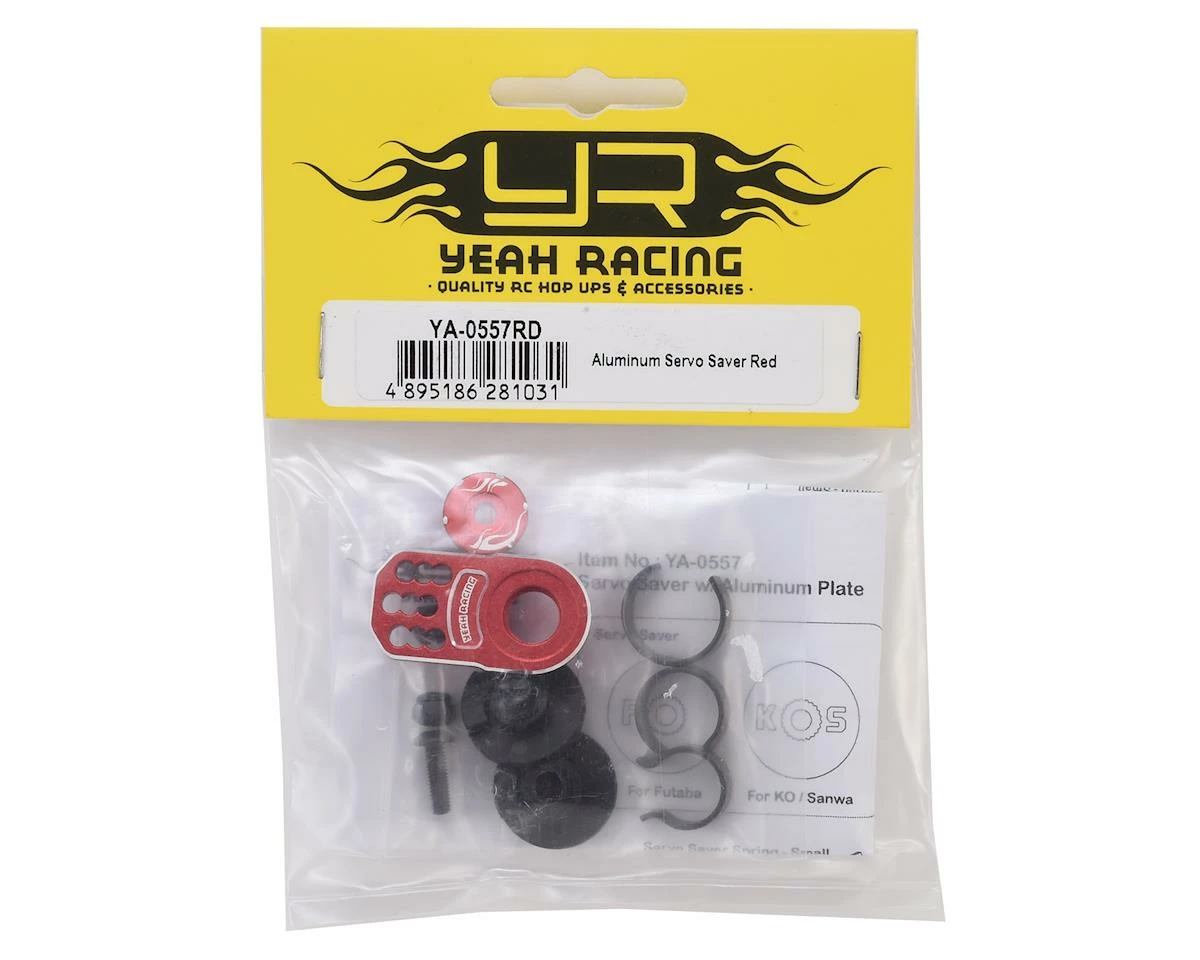 Cheapest 👍 Yeah Racing Aluminum Servo Saver (Red) 🥰 - Image 2