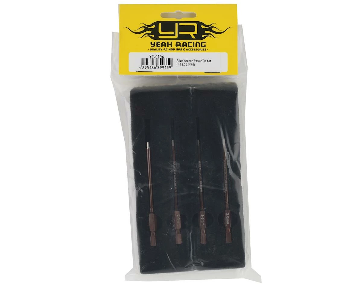Flash Sale 🌟 Yeah Racing 1/4” Drive Metric Power Tool Tip Set (4) 🔔 - Image 2